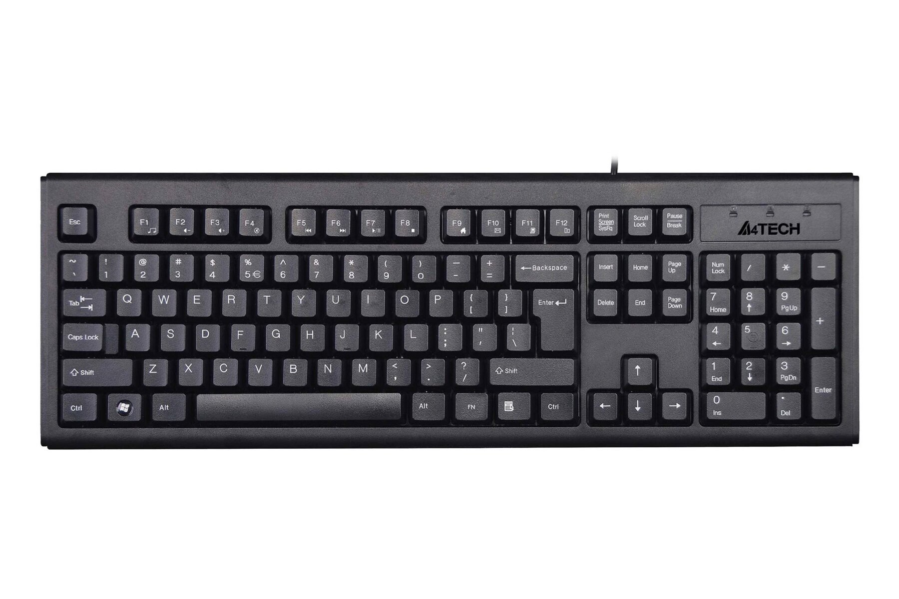 A4 Tech Km-720 Siyah Q Tr Usb Kablolu Fn Multimedya Klavye