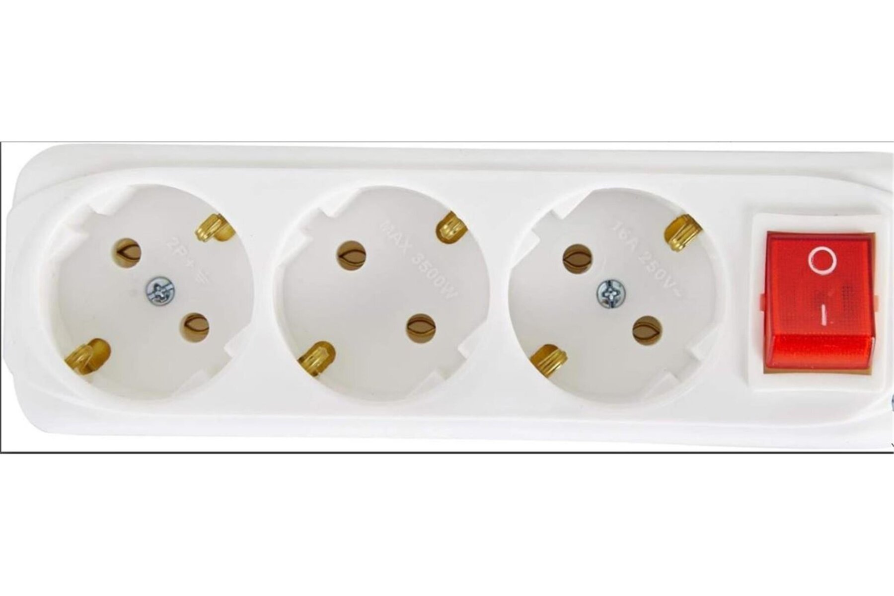 Almera 3lü 3mt Anahtarlı Topraklı Priz (9230203)