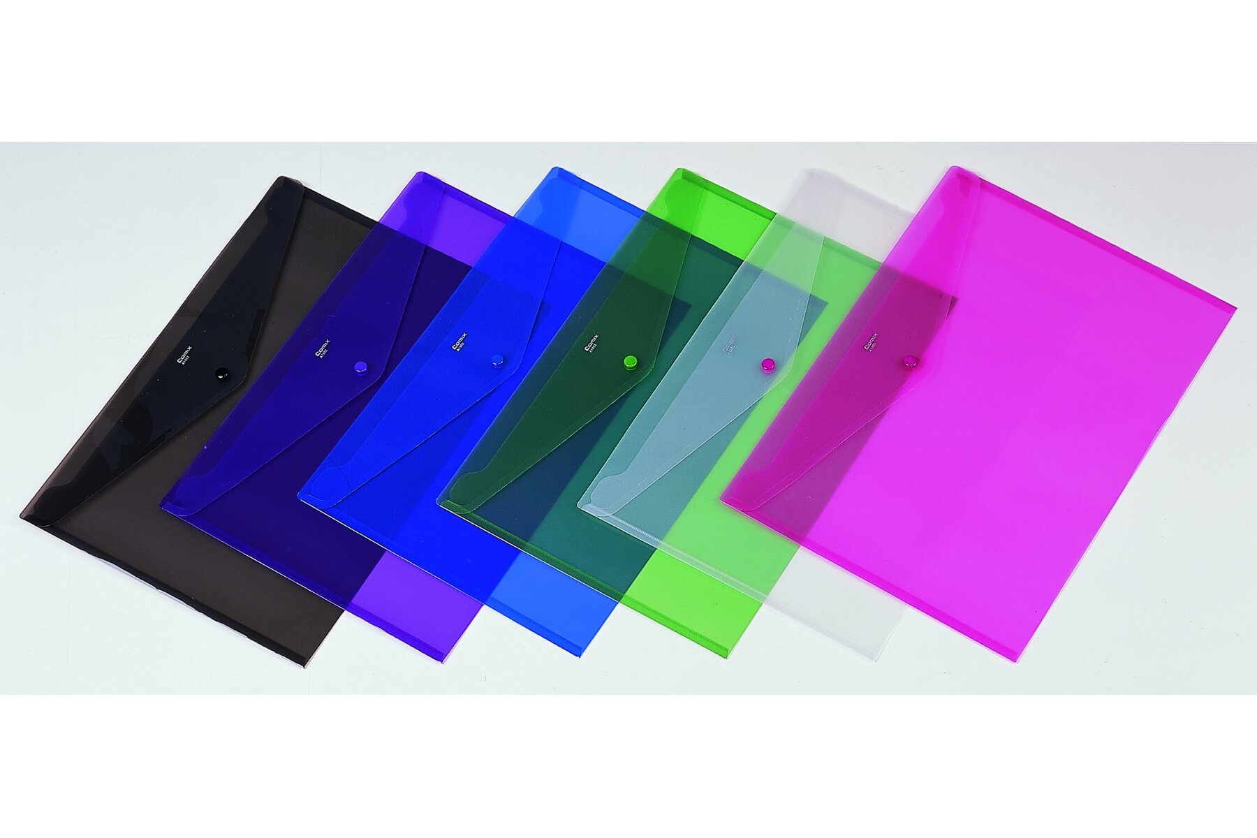 Comix Çıtçıtlı Dosya A3 Karışık Renk A1852