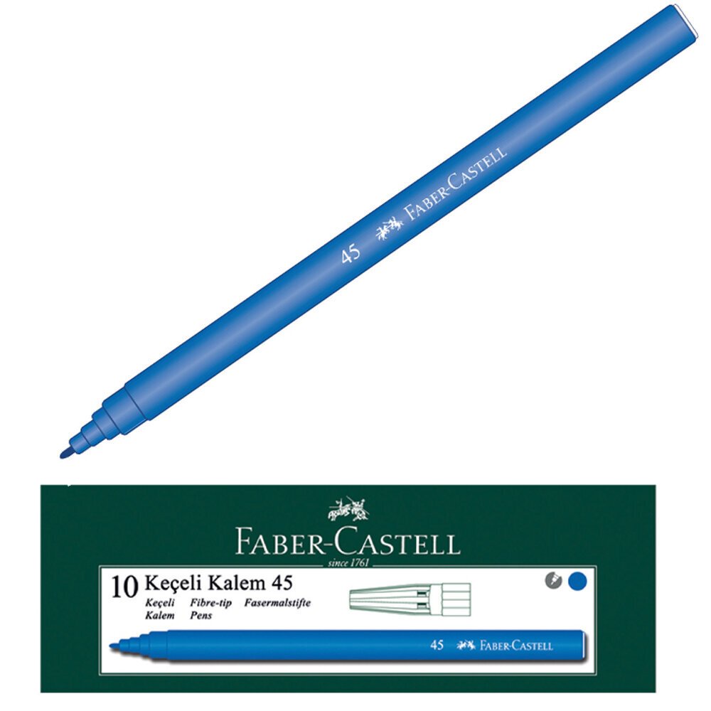 Faber-Castell Keçeli Kalem Mavi 5061 155001