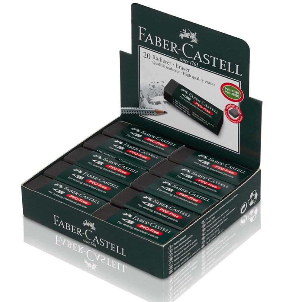 Faber-Castell Öğrenci Silgisi 20 Lİ Siyah (7089-20) 18 89 23