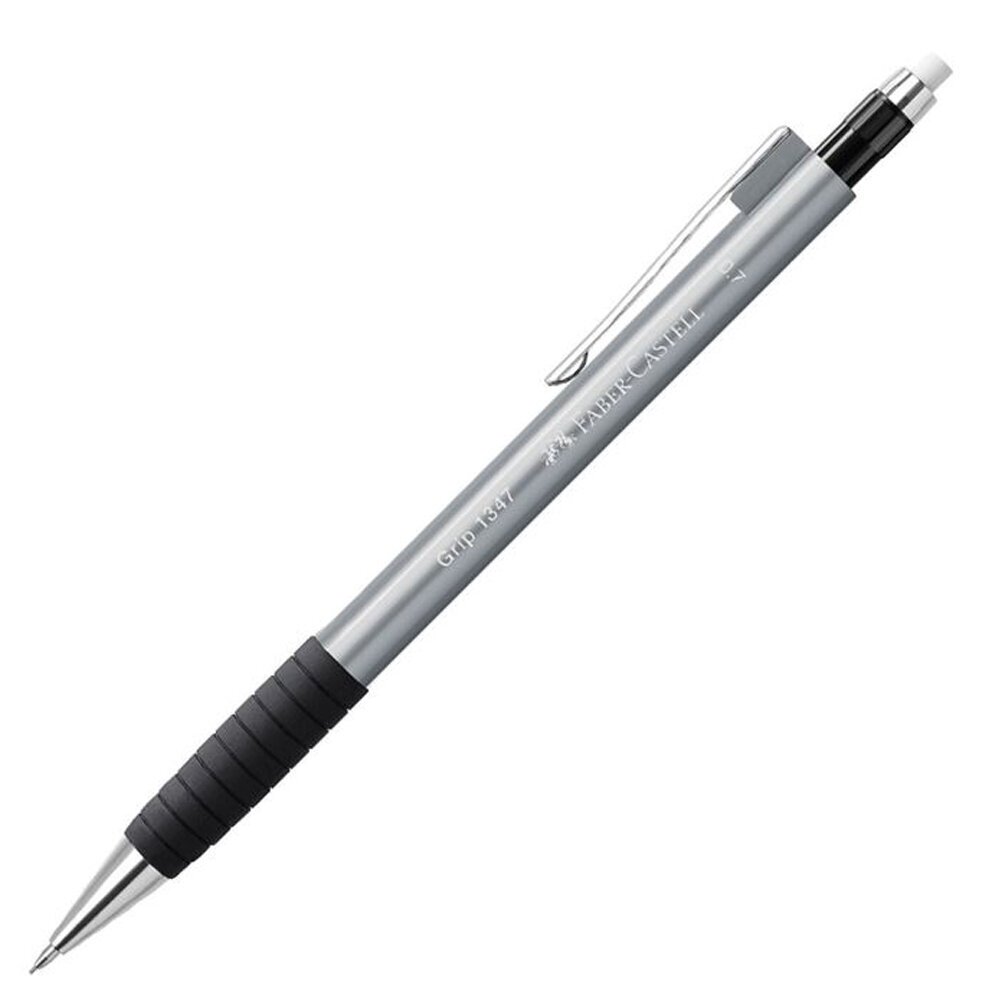 Faber-Castell Versatil Kalem Grip 1347 2024,0.7 MM Gümüş