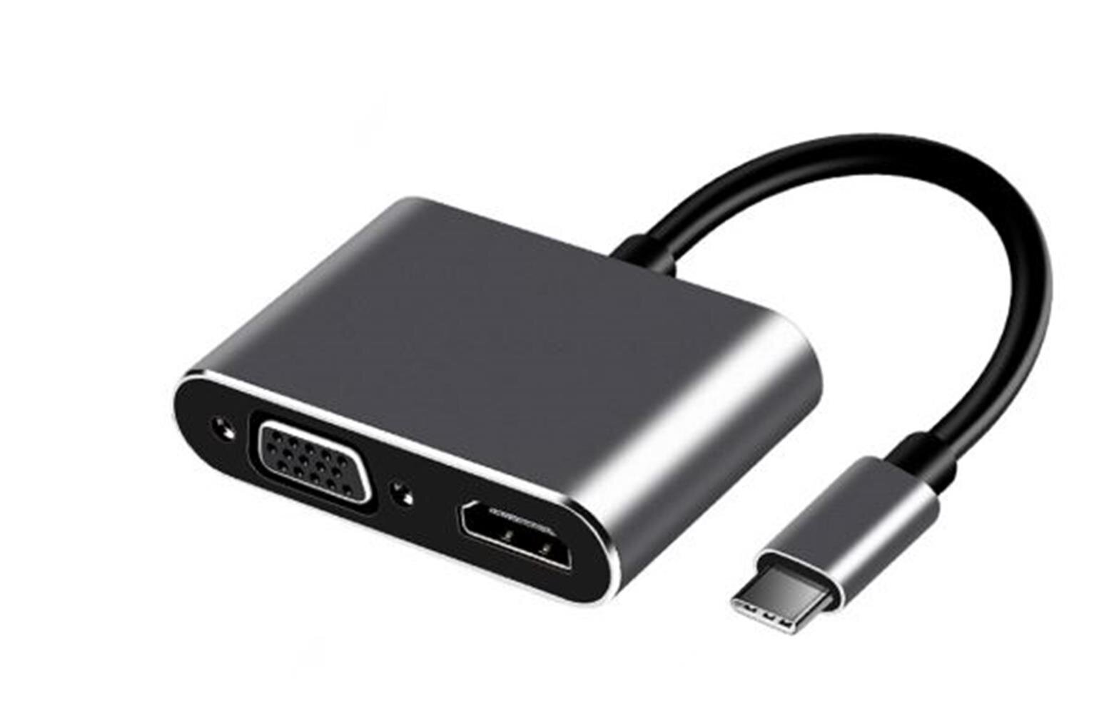 FRISBY FA-7678C Type-c - HDMI+VGA 4Kx2K Adaptör