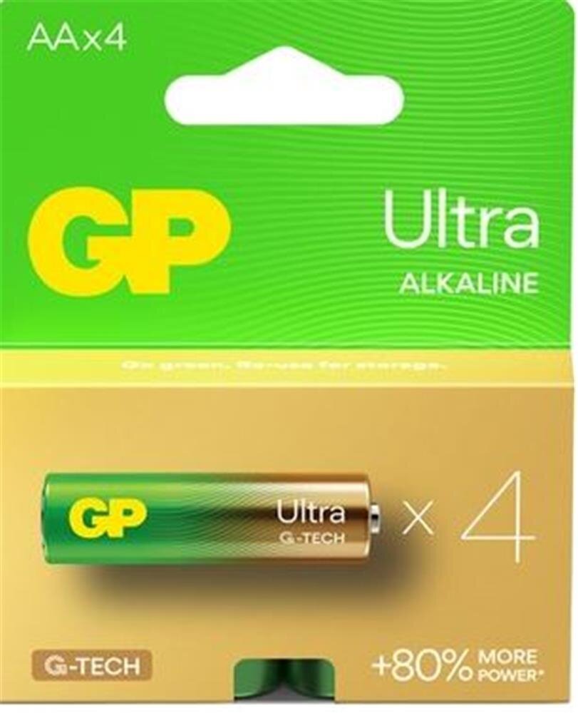 GP G-Tech LR6 AA Boy Ultra Alkalin Kalem Pil 4lü Paket GP15AU-U4