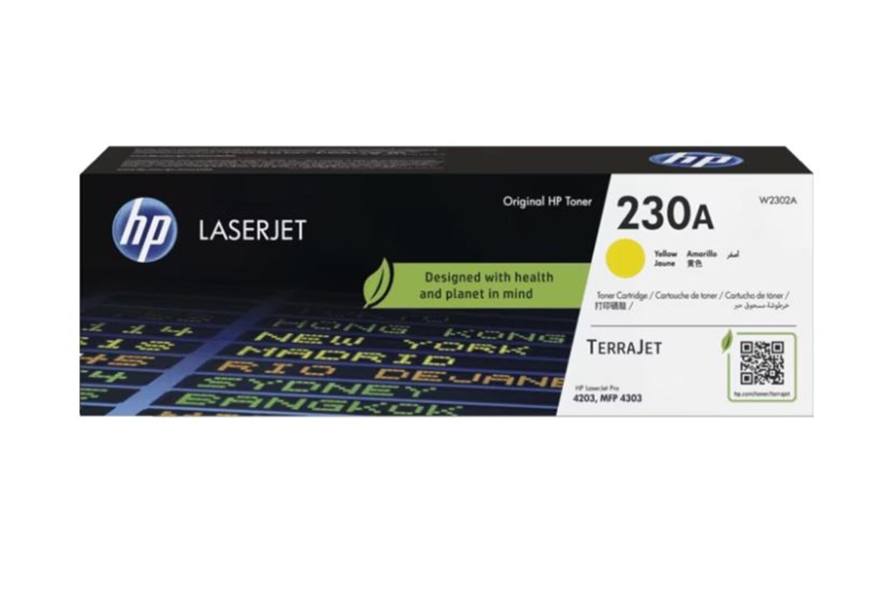 HP 230A Yellow Sarı 1.800 Sayfa Toner W2302A