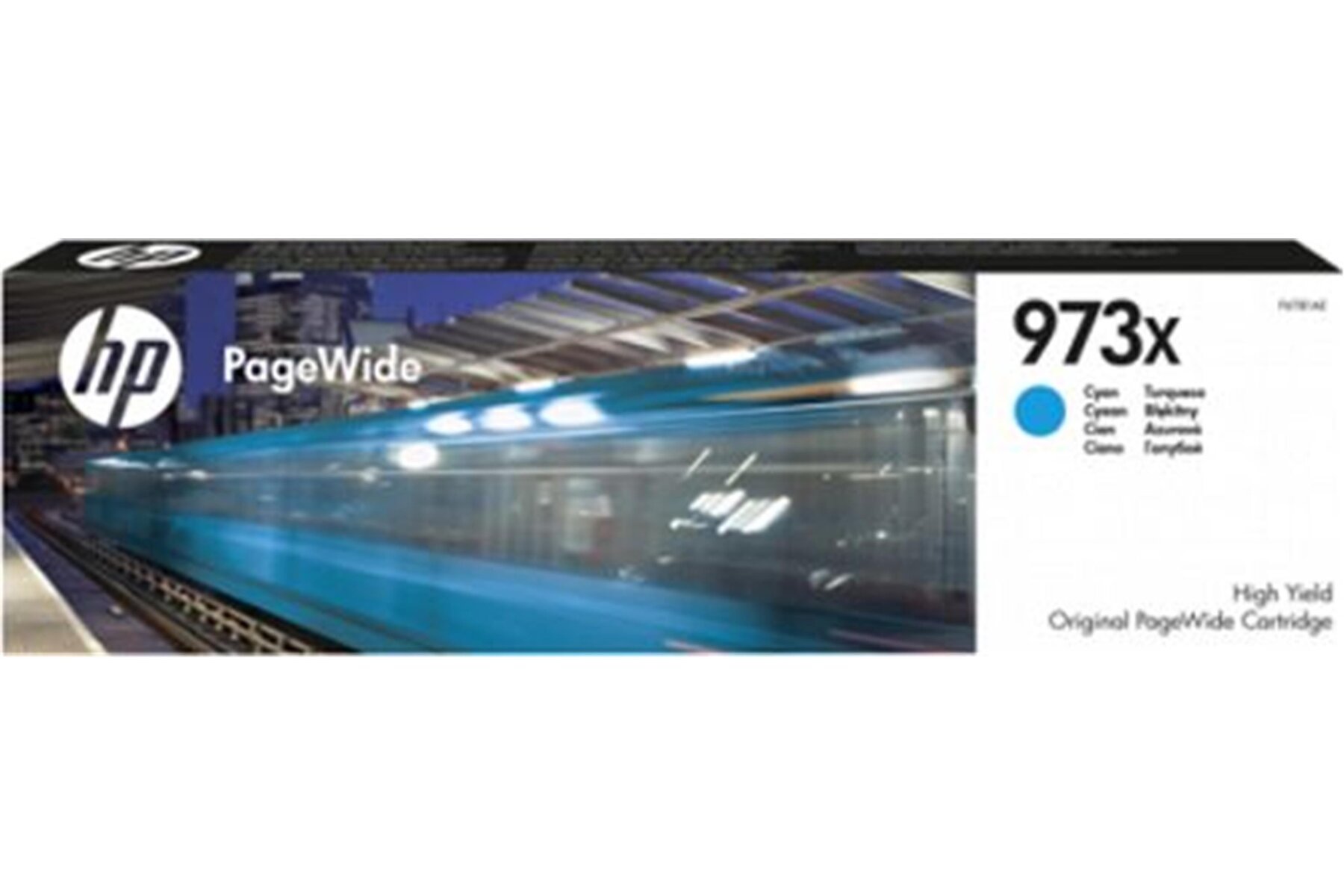 HP 973X Cyan Mavi Yüksek Kapasite Pagewide Kartuş F6T81AE