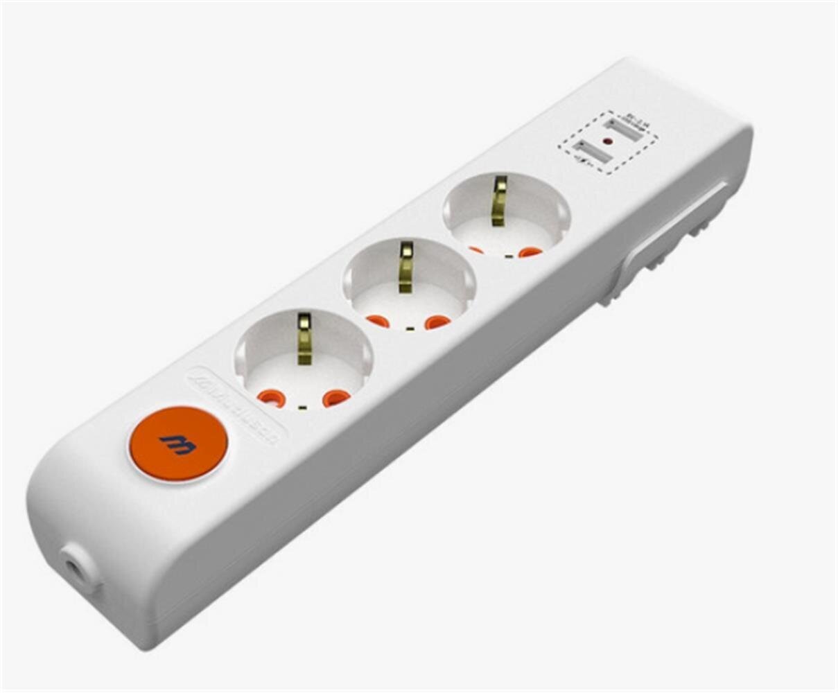 Mutlusan Rı-Tech 3lü 3mt Anahtarlı 1Usb+1Type-C ı Topraklı Grup Priz(Ç.K.) (001 175 350102 03 00)