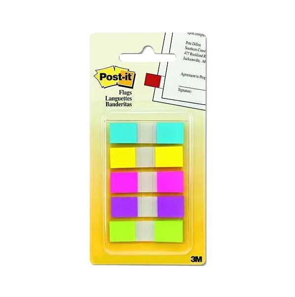 Post-it İndeks 20 YP 12x44 5 Renk 683-5 KP