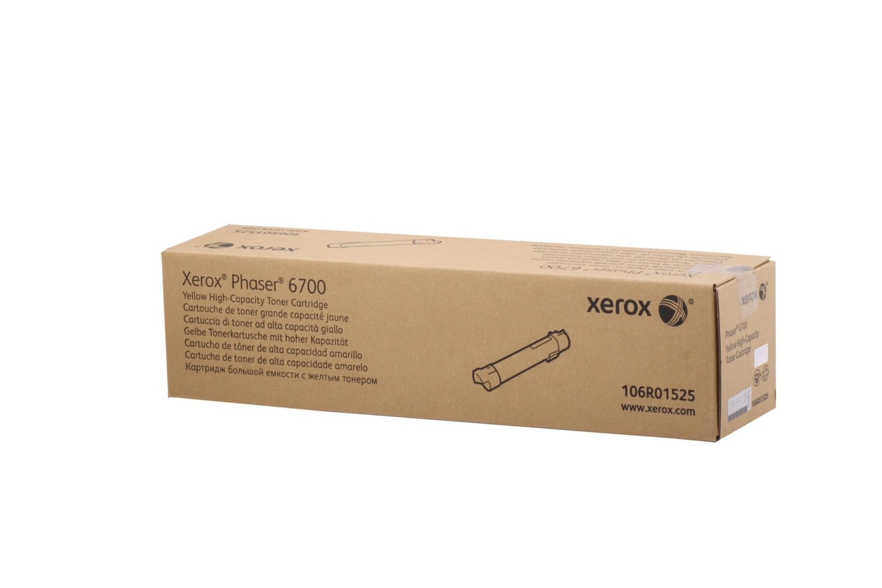 Xerox 106R01525 Phaser 6700 Yüksek Kapasite Yellow Sarı Toner 12.000 Sayfa