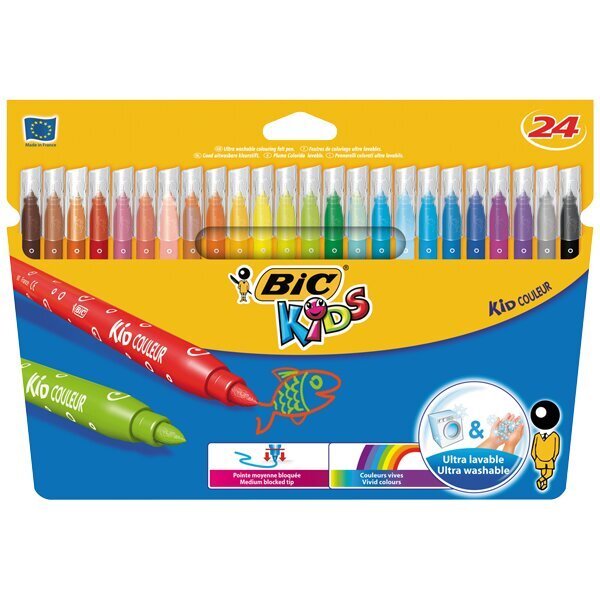 Bic Keçeli Boya Kalemi Kids Couleur 24 Renk 841800