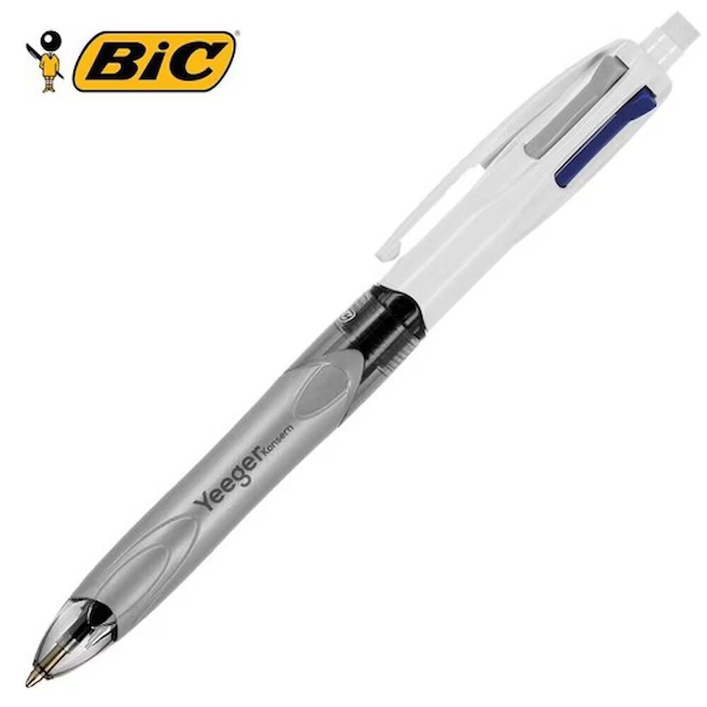 Bic Takım Kalem 4c Multi 3 Renk + 1 HB Tükenmez / Versatil 12 Li