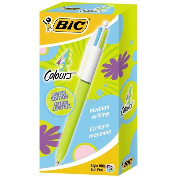 Bic Tükenmez Kalem Fonksiyonlu Fun 1.0 MM 4 Renk 887777