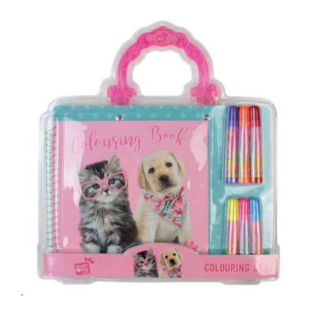 Dolphin Studıo Pets Boyama Seti Çantalı PT-0300