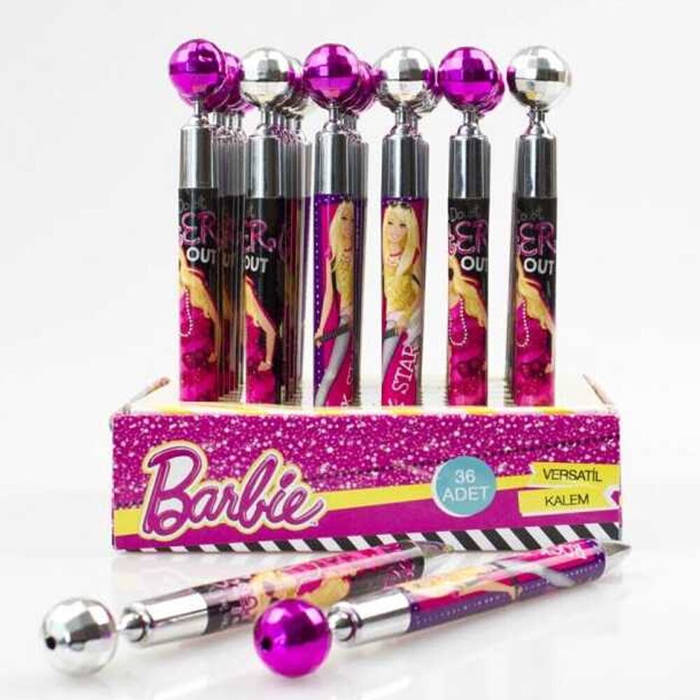 Dolphin Versatil Kalem Barbie Disko Topu Başlıklı B-8098