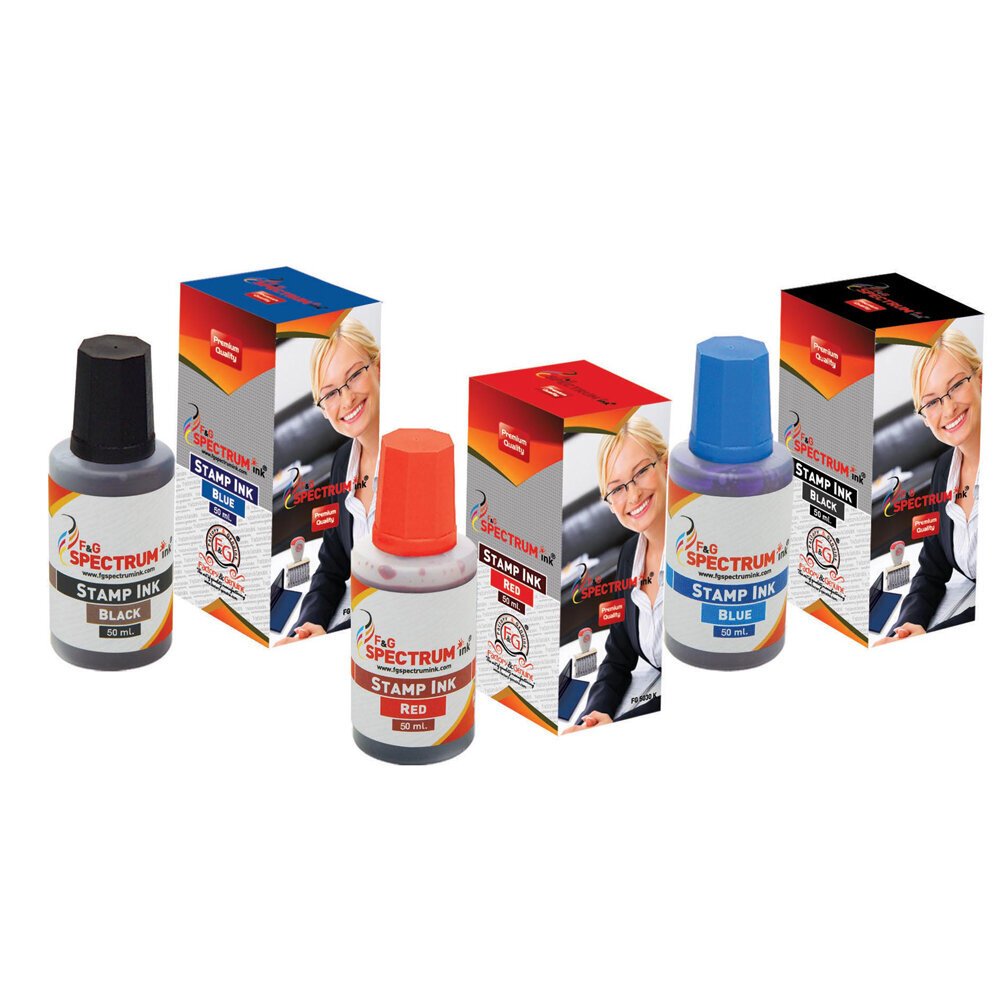 Factory Istampa Mürekkebi 50 ML Kırmızı FG 5050-K