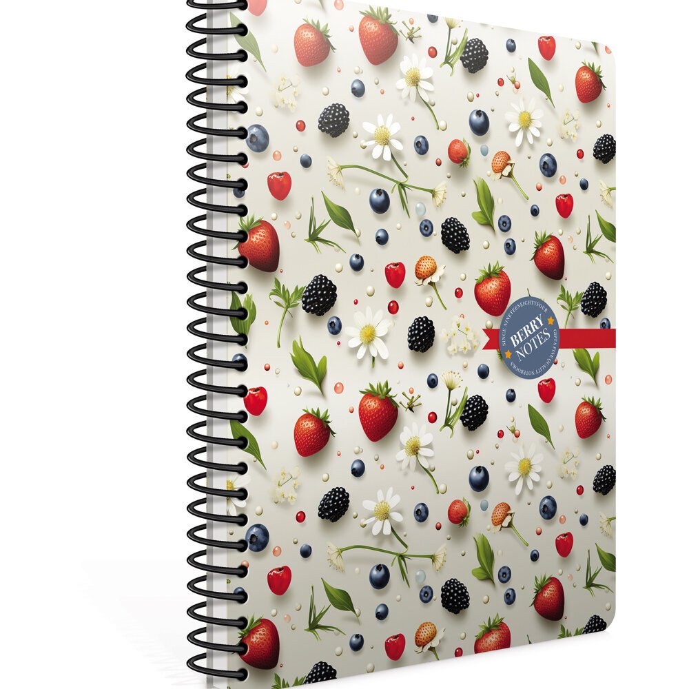 Gıpta Berry Notes spiralli sert Kapak Defter 17x24 120 Çizg.
