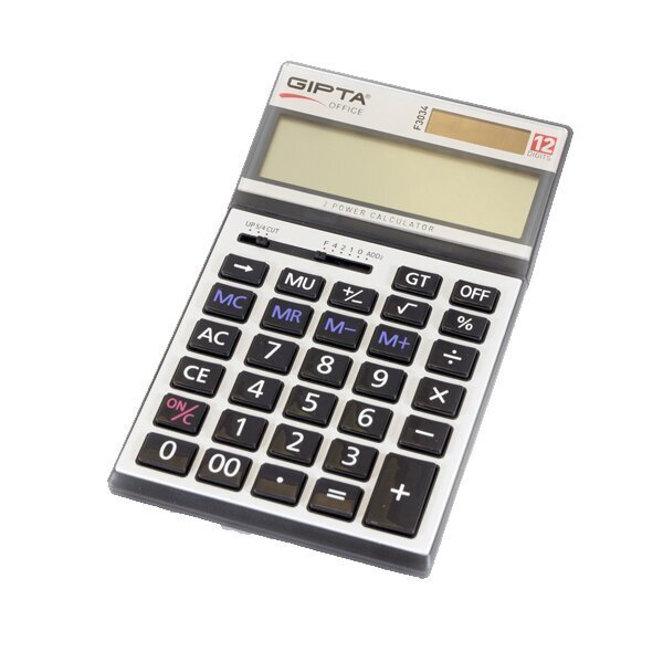 Gıpta Hesap Makinesi Masa Üstü 12 Hane F3034