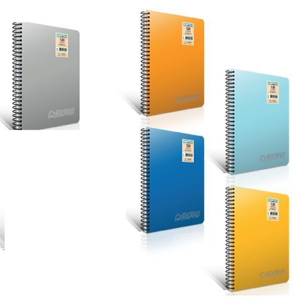 Gıpta Spiralli Defter Chromo Plastik Kapak Çizgili 120 YP A4 1340