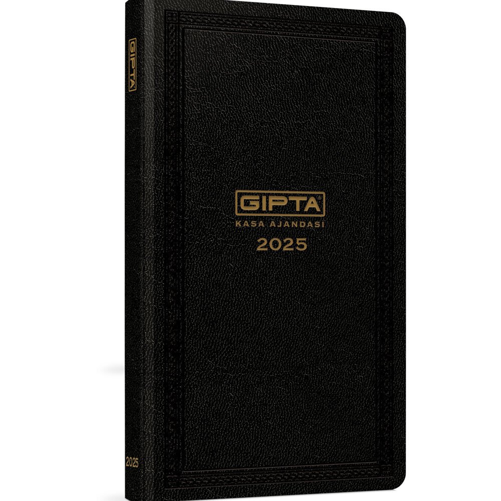 Gıpta Ticari Ajanda Dikişli Sert Kapaklı 17x33 118-TCK