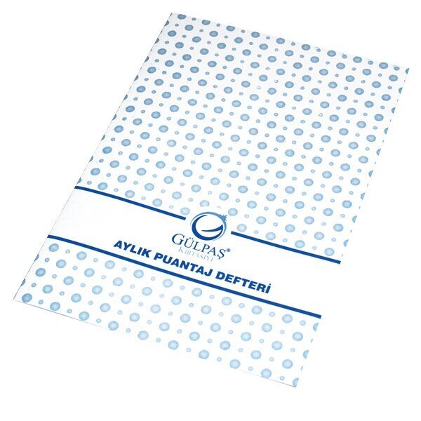 Gülpaş Aylık Puantaj Defteri Orta 12 YP 127