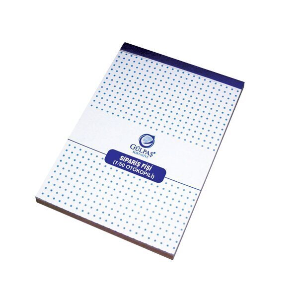 Gülpaş Sipariş Makbuzu Otokopili 12x16 1/50 685