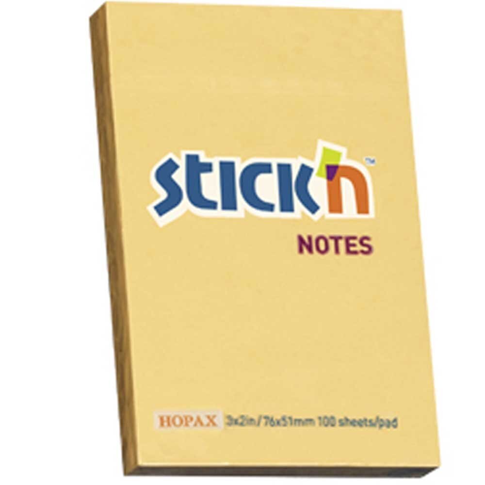 Hopax Stıckn Yapışkanlı Not Kağıdı 76x51 Pastel Kavun İçi 100 YP HE21390