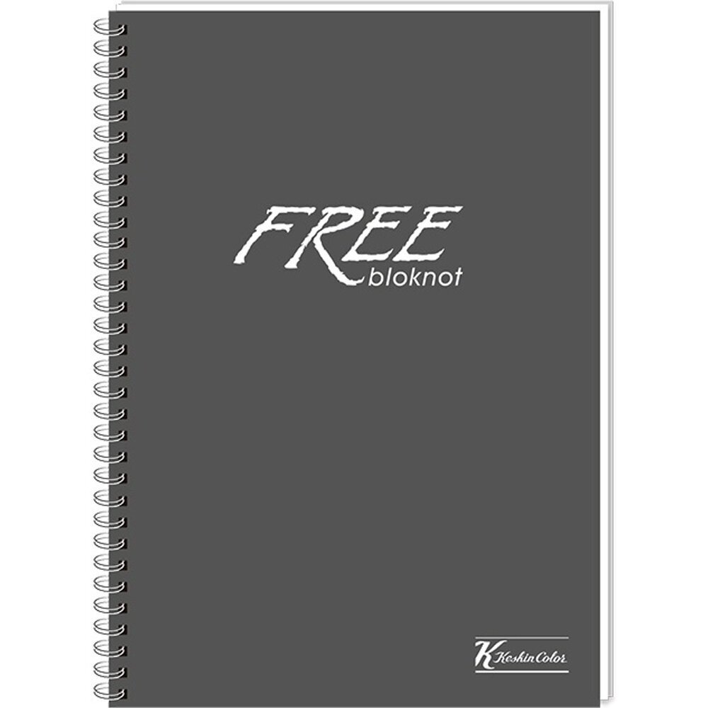 Keskin Color Bloknot Free Office Üst Spiralli A7 42 YP Çizgi