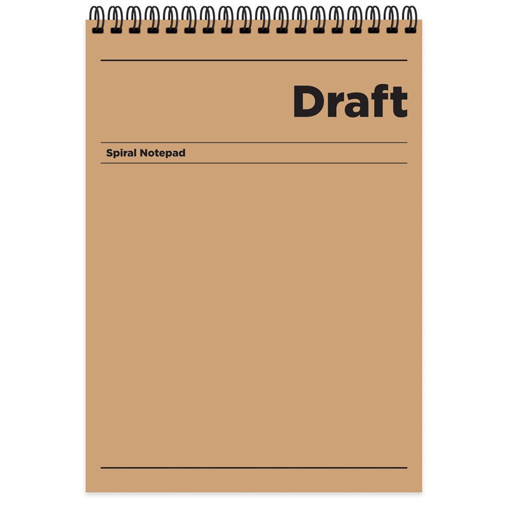 Keskin Color Bloknot Kağıt Karton Kapak Draft A4 80 YP Kar.140532-99