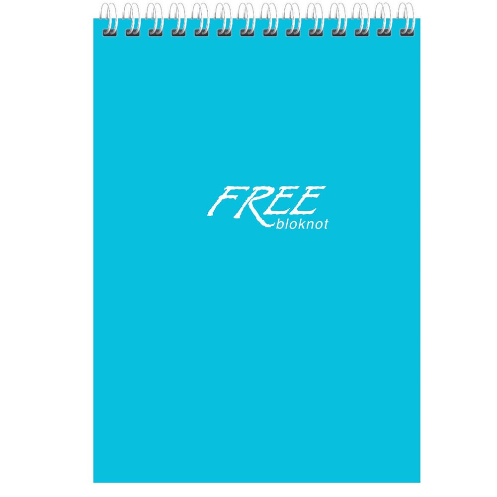 Keskin Color Bloknot Spiralli Free Office A4 80 YP Düz