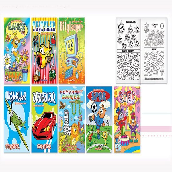 Keskin Color Boyama Kitabı Eğlence Karışık 20x28 240500-99