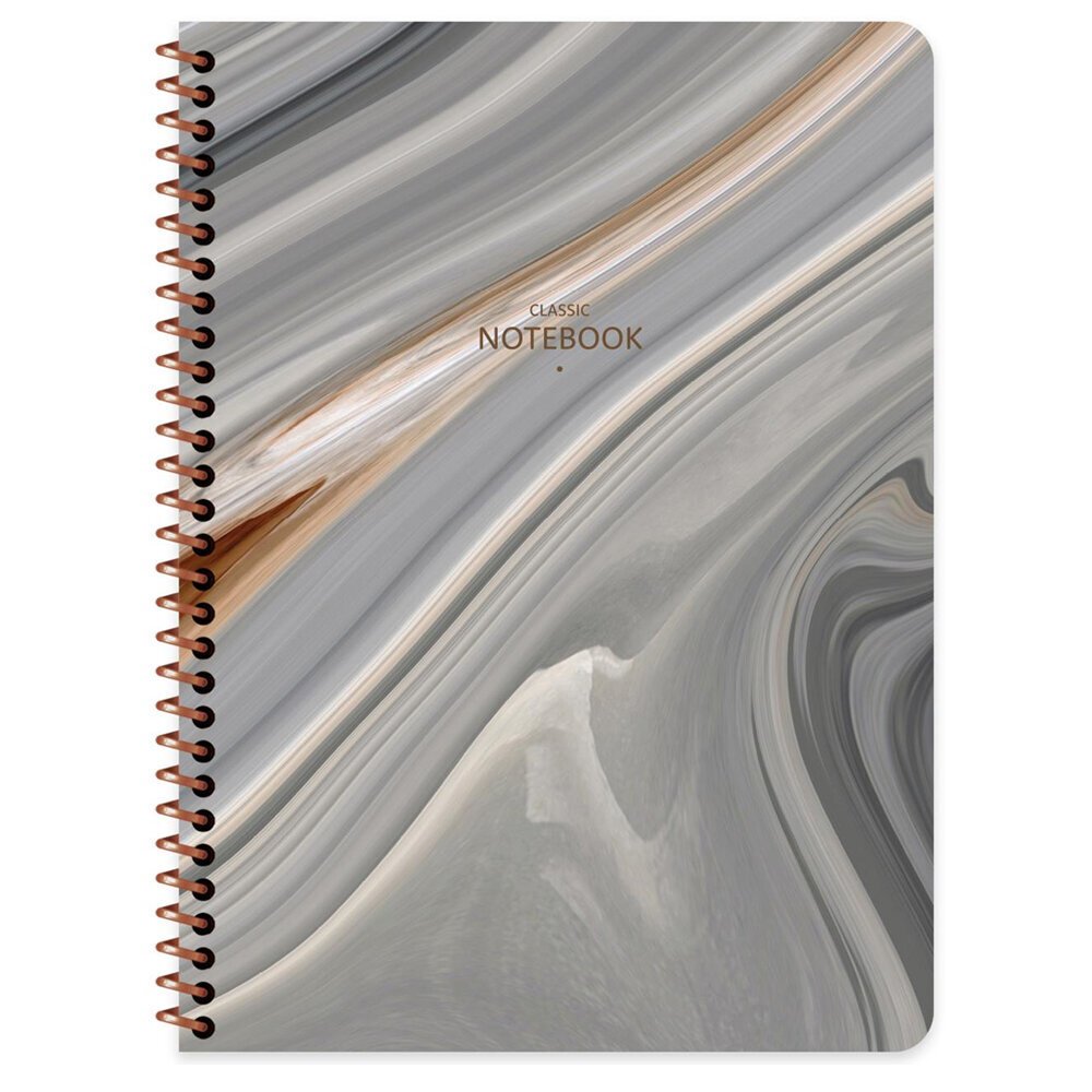 Keskin Color Defter Karton Kapak Spiralli Classic Marbie 16,5x22,5 80 YP Çiz.