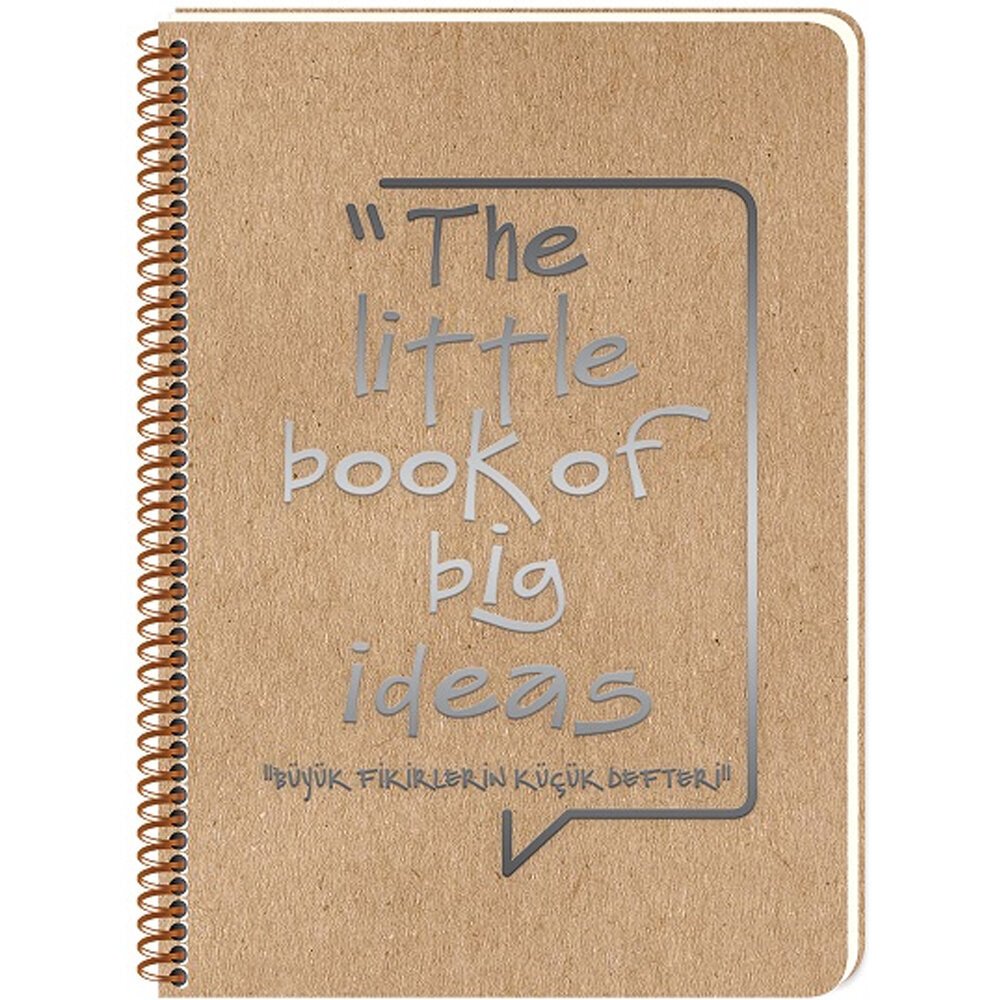 Keskin Color Defter Spiralli S.Kapak Funky 16,5x22,5 80 YP Kareli