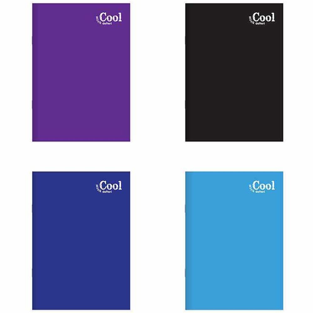 Keskin Color Müzik Defteri A4 32 YP Plastik Kapak Tel Dik.cool