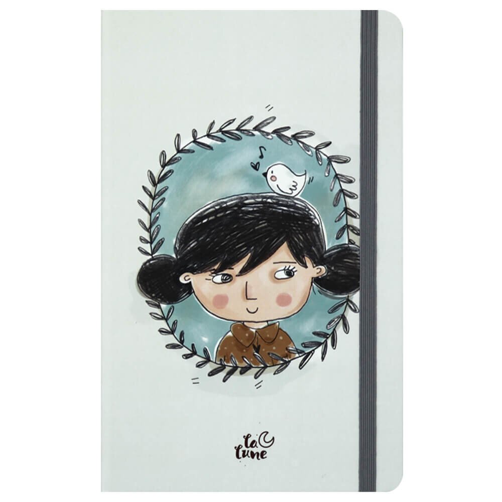 Keskin Color Not Defteri Pronot-Lalune Lastikli Çizgili 80 YP 13x21 413771-99