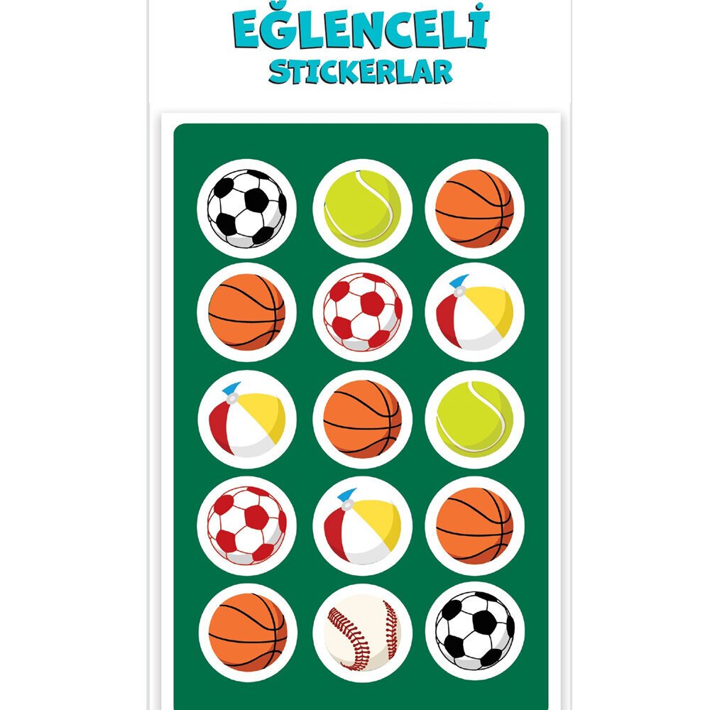 Keskin Color Puffy Sticker Orta Boy Top 221202-99