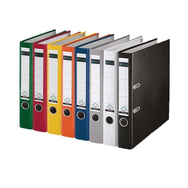 Leitz Büro Klasör Dar Plastik Sarı 1015T