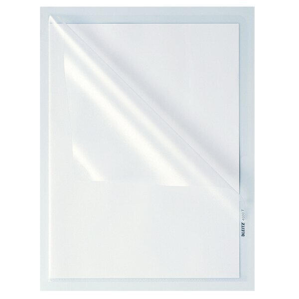 Leitz Poşet Dosya L Tipi A4 Şeffaf Buzlu 100 LÜ 4000T