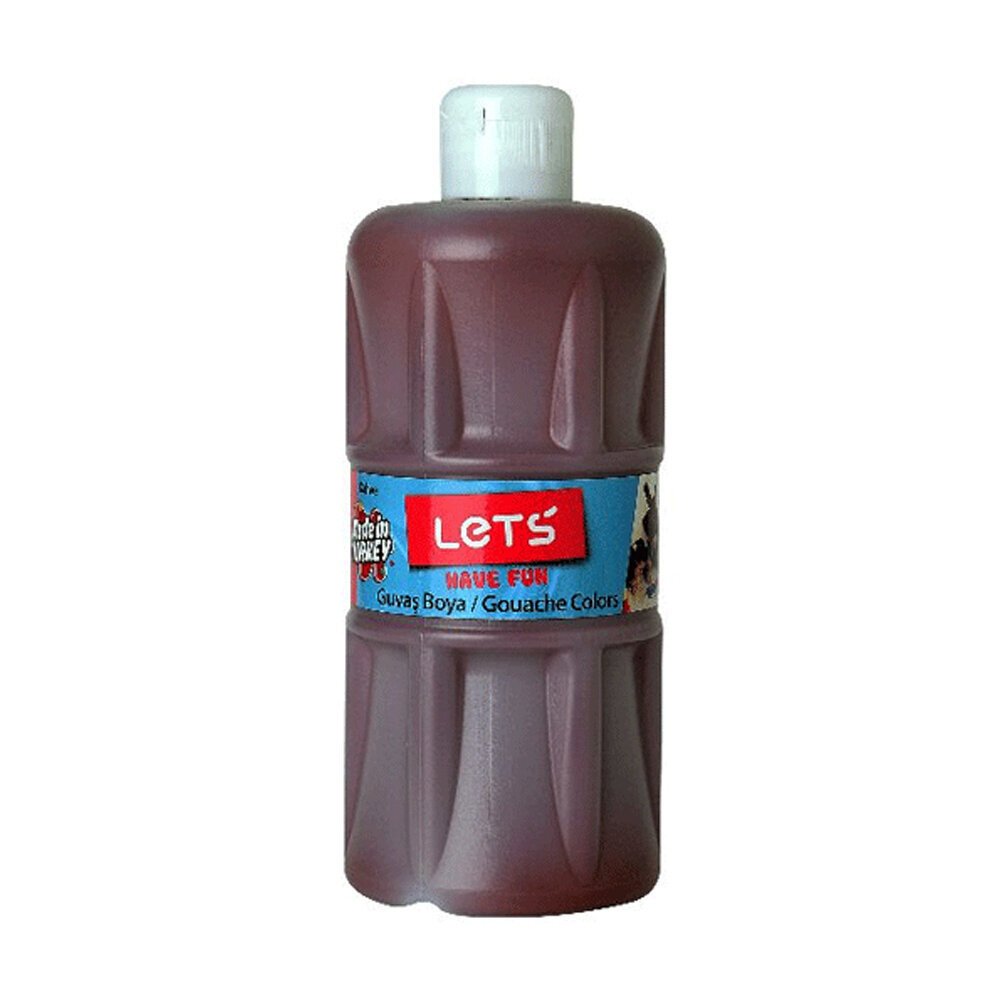 Lets Guaj Boya 500 ML Plastik Kahverengi L-5108