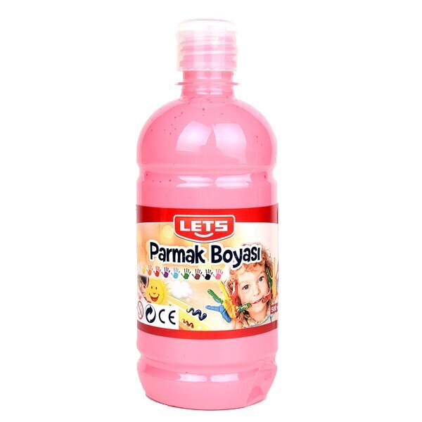 Lets Parmak Boyası 500 ML Pembe L-5010
