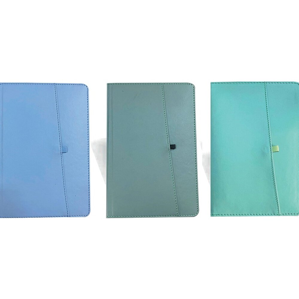 Liz Suni Deri Yeni Soft Yandan Cepli Defter 112 Yp 13x21