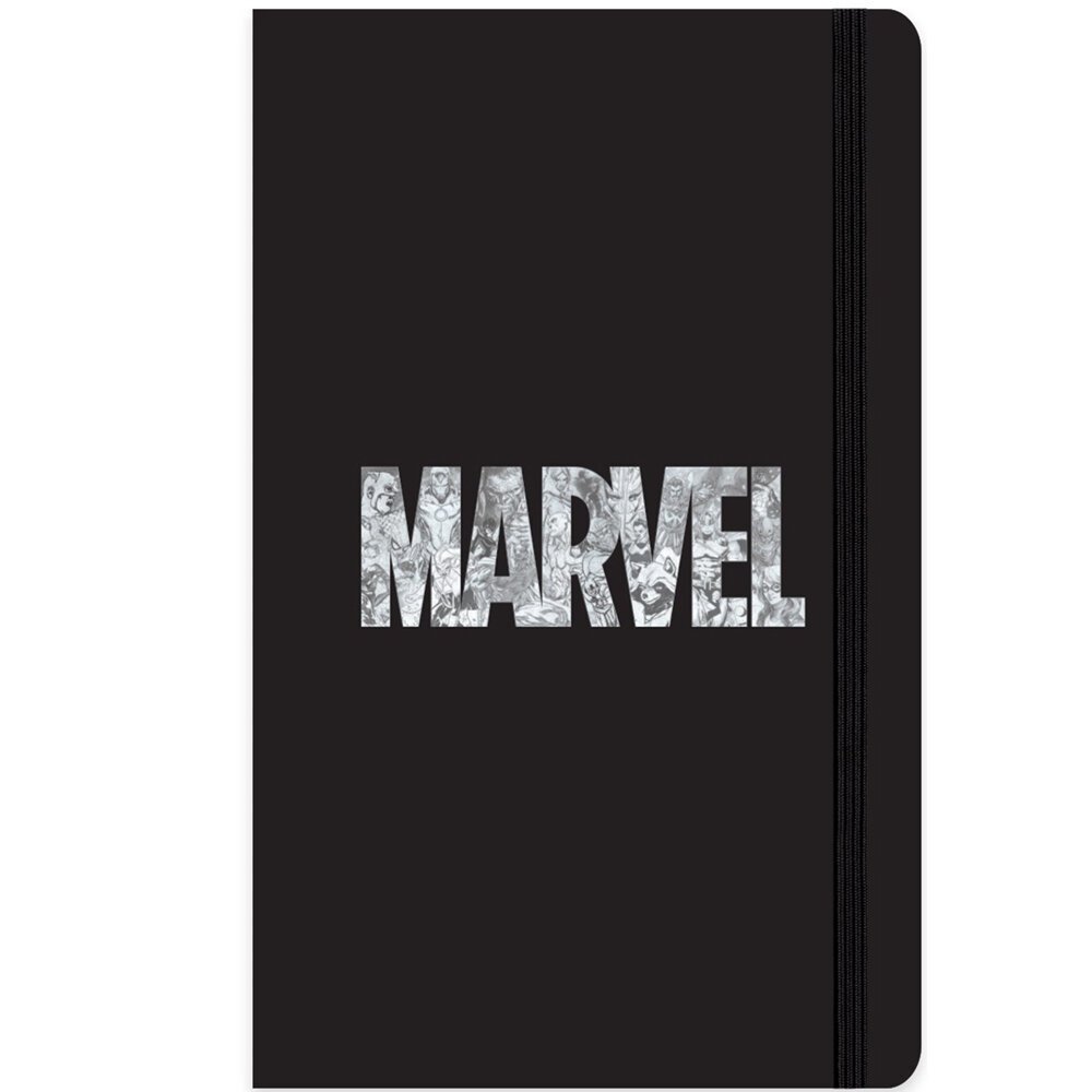 Marvel ciltli Lastikli Defter 13x21 80 YP Çiz.