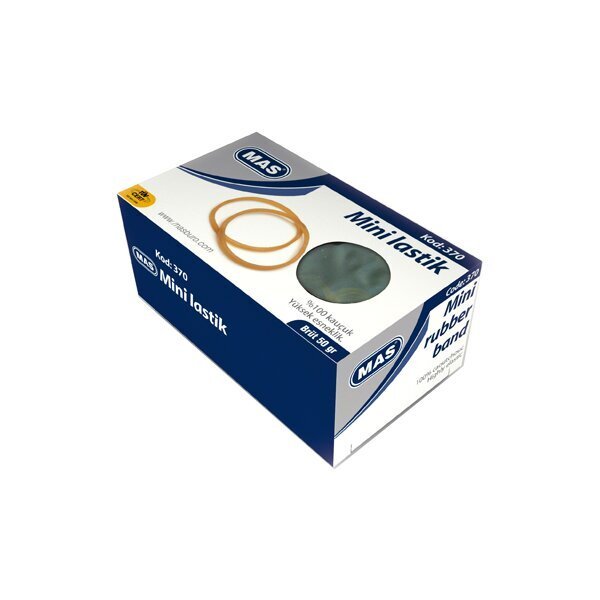 Mas Ambalaj Lastik Kutu Mini %100 Kauçuk 50 GR 370
