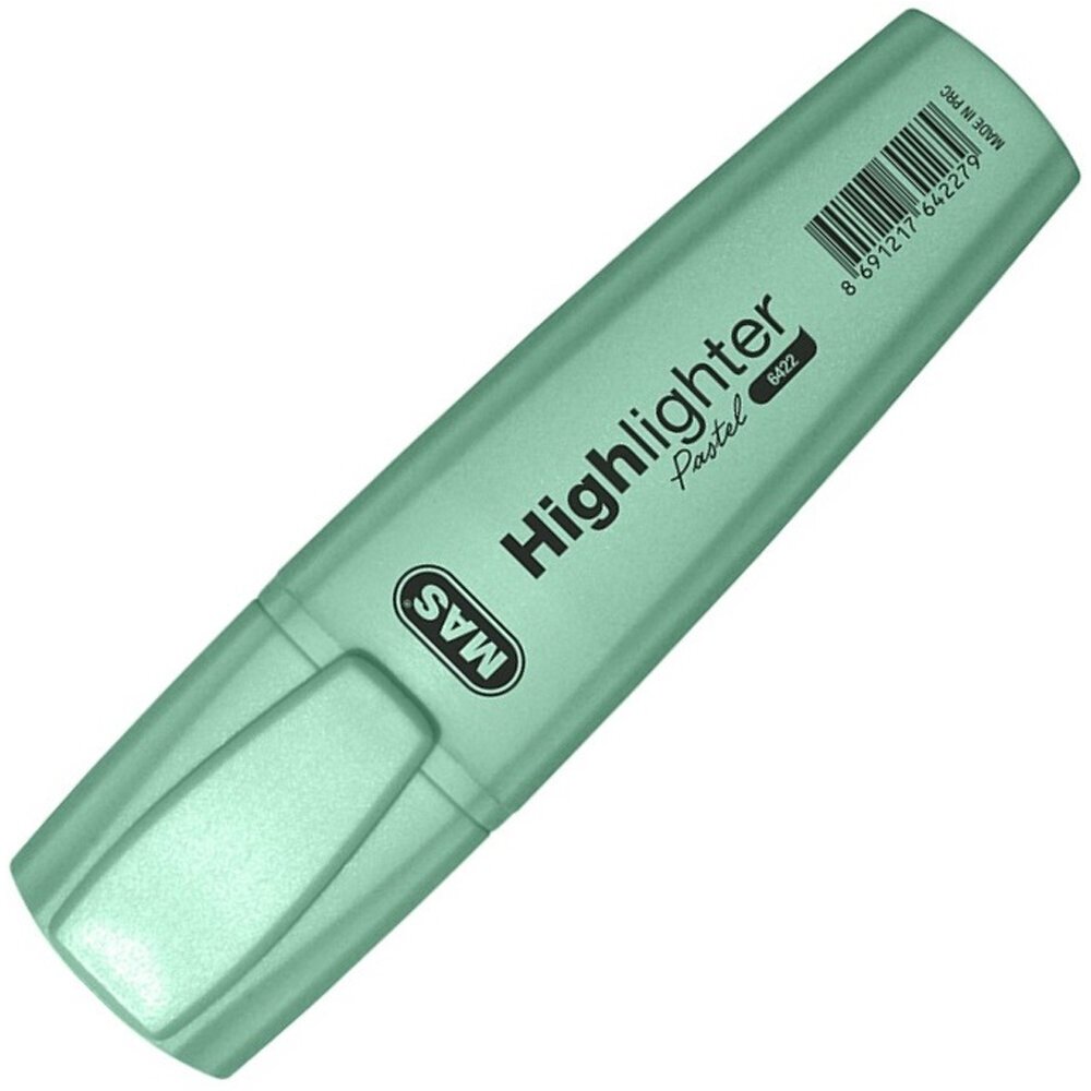 Mas Fosforlu Kalem Pastel Yeşil 6422