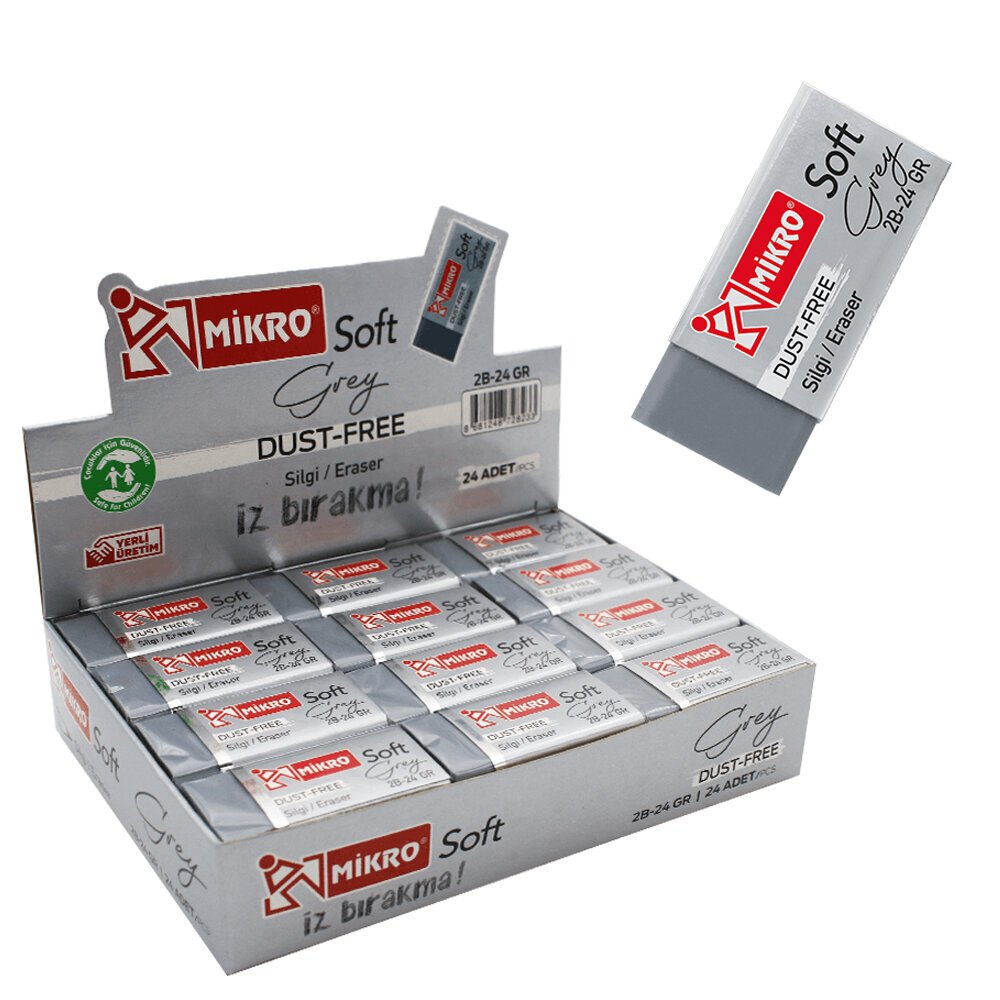 Mikro Silgi Gri 2B-24GR