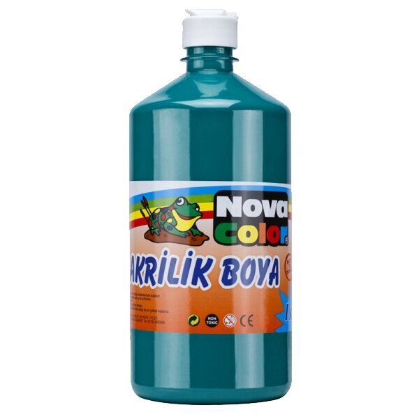 Nova Color Akrilik Boya 1 KG Yeşil NC-224