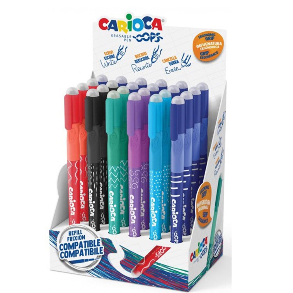 Oops Silinebilir Tükenmez 24 Lü Stand