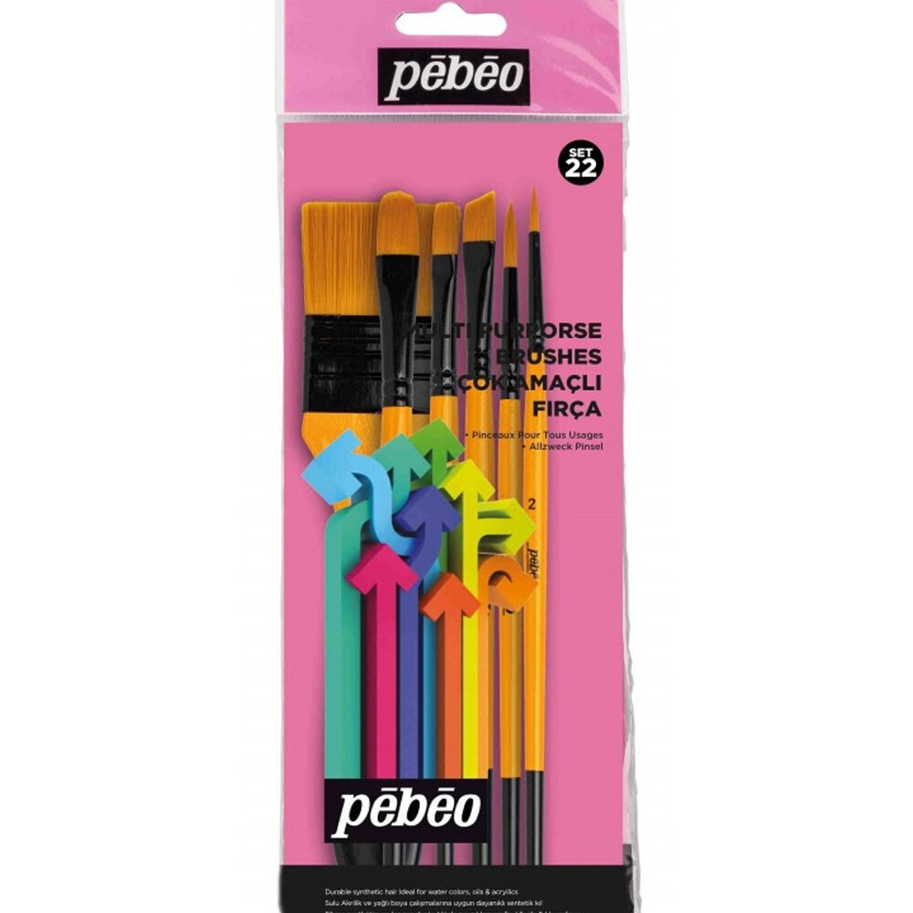 Pebeo Fırça Seti 6 Lı SET-22