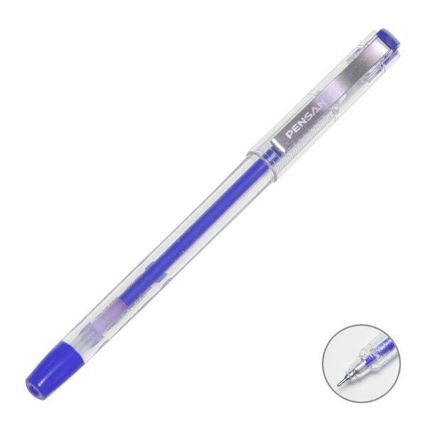 Pensan Tükenmez Kalem My-King Jel Metal Klips 0.5 MM Mavi 6405