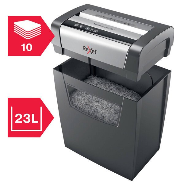 Rexel Evrak İmha Makinesi Momentum X410 Slimline 2104573EU