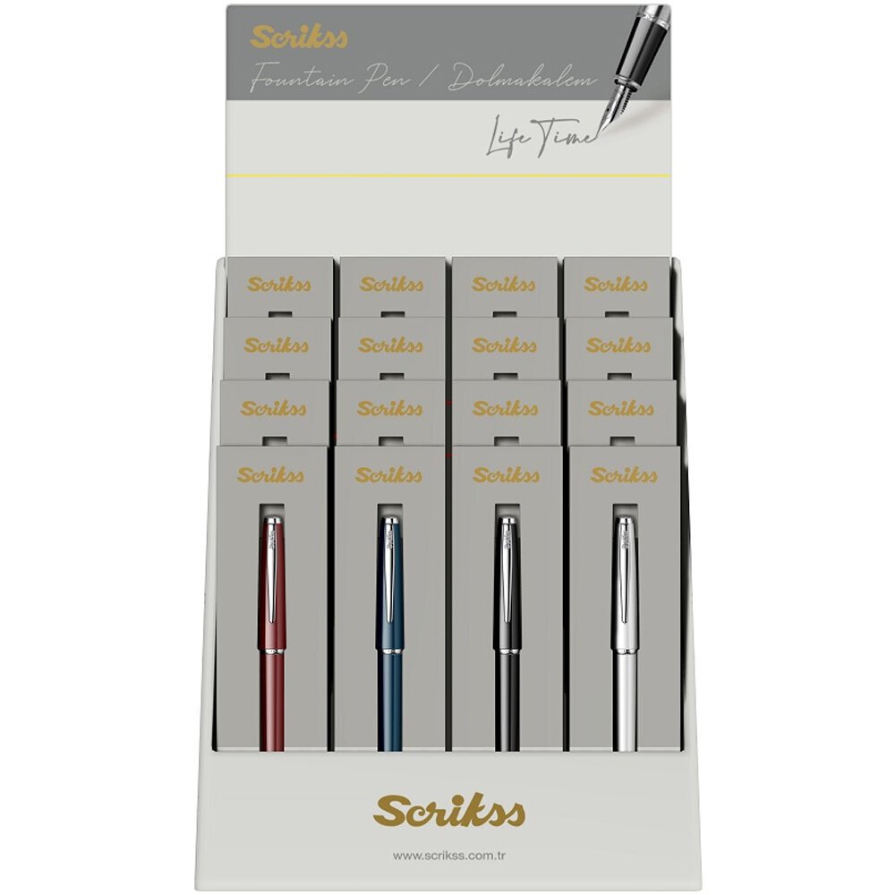 Scrikss Dolma Kalem 16 Lı Özel Kutulu 33